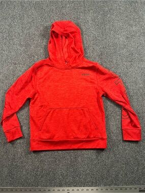 adidas Red Hoodie youth size M.      0032